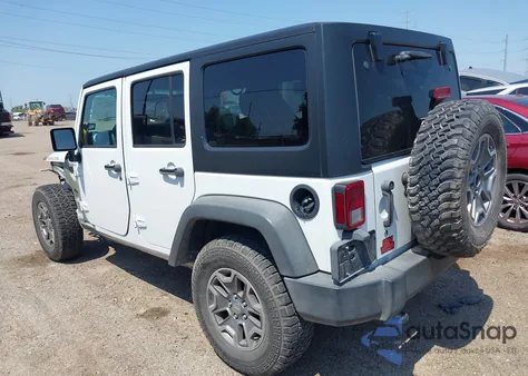 2017 Jeep Wrangler Unlimited Rubicon 4X4 z USA, uszkodzony, nr VIN 1C4BJWFG4HL730341